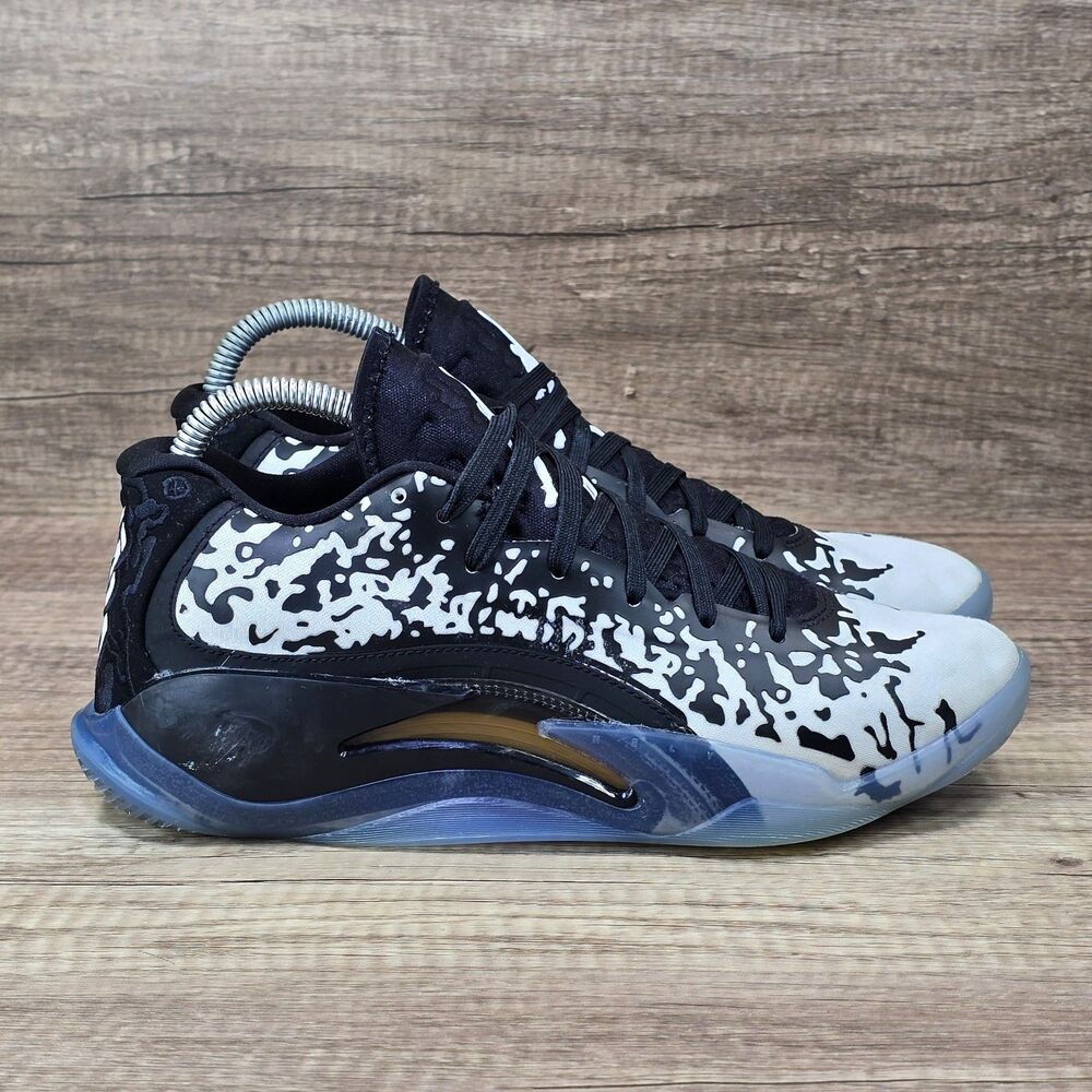 Nike Jordan Zion 3 GS Size 7Y Women’s Size 8.5 White Black Sneakers (DV3869-018)